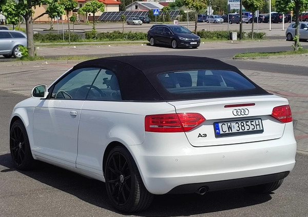 Audi A3 cena 27900 przebieg: 227700, rok produkcji 2009 z Włocławek małe 742